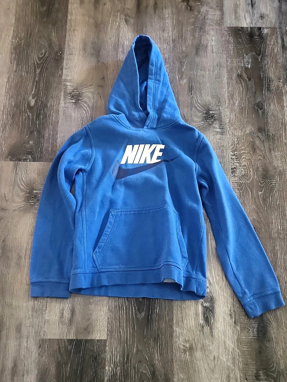 Nike Kids Blue Pullover Hoodie